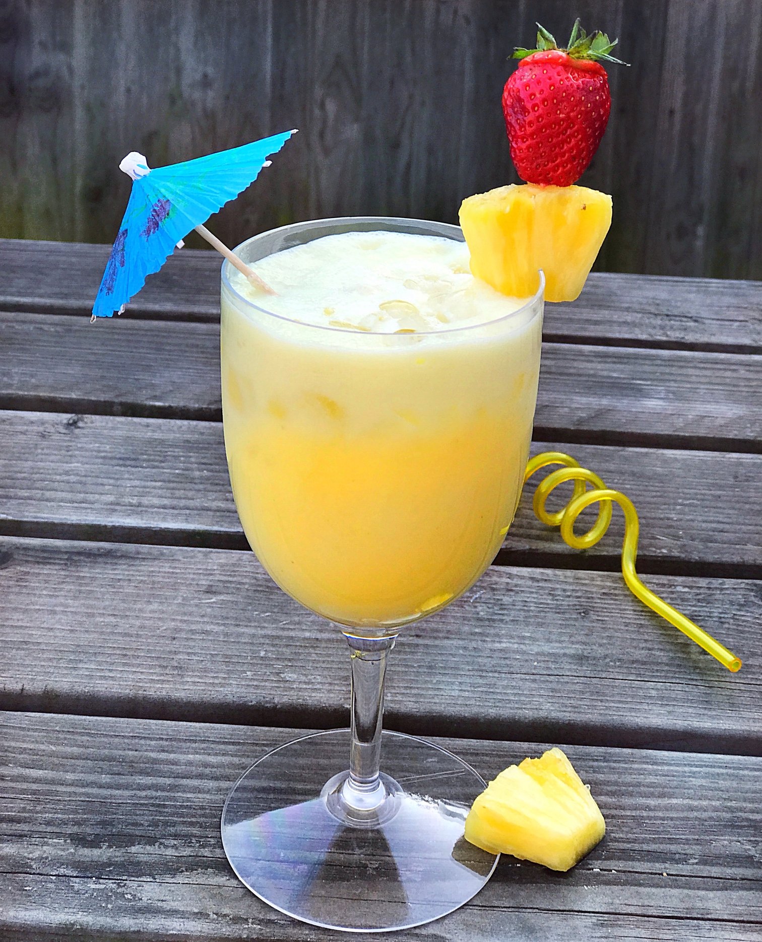 Pina Colada (NonAlcoholic) Tanu's Recipes